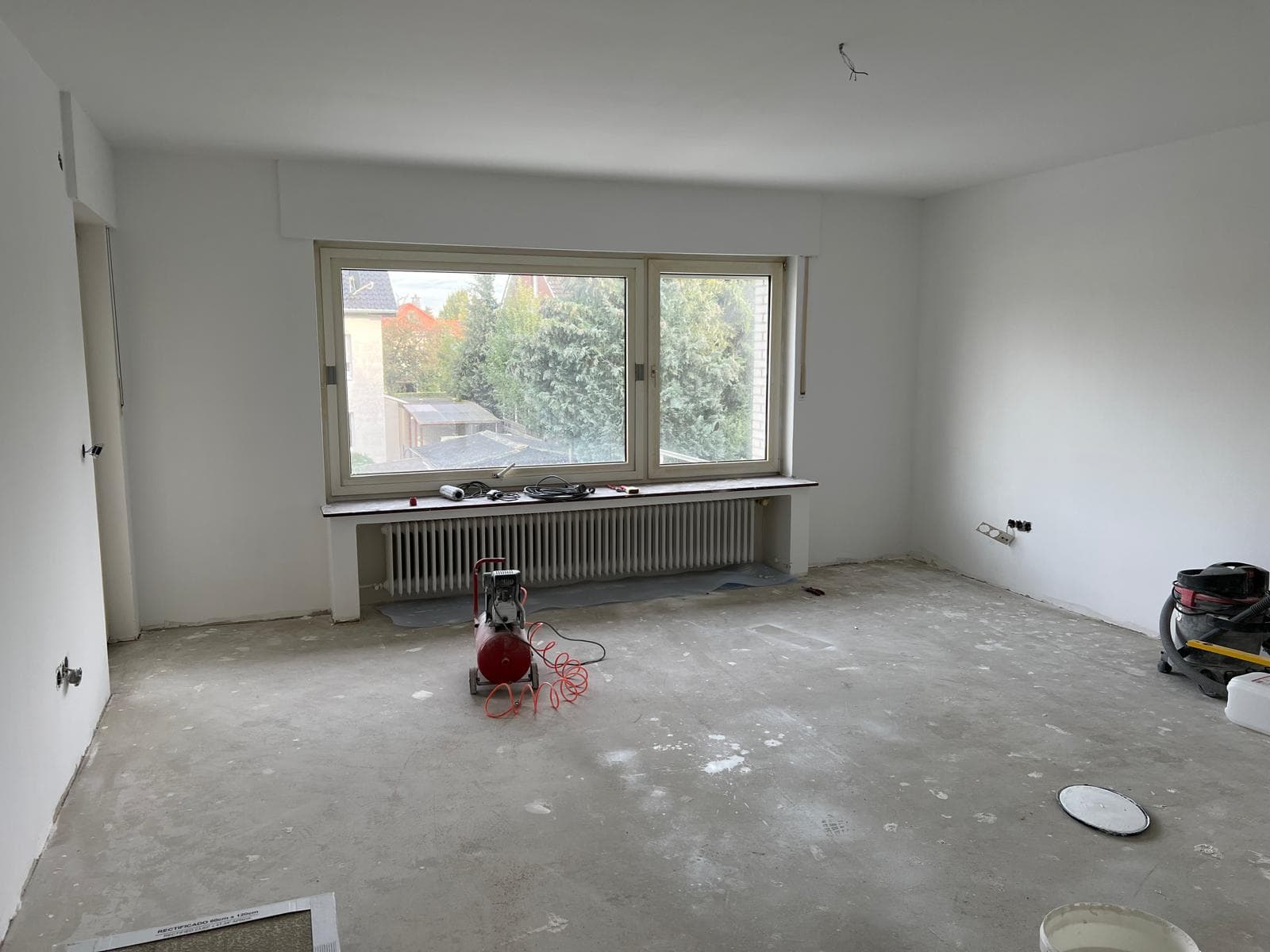 Bodenverlegung – Vorher